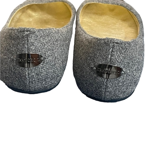 Authentic Jimmy Choo Grey Metallic ballet flats size 38 - Picture 8 of 15